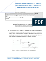 Atividade Mecânica Fluidos