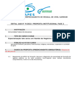 Proposta - Fase 2 - Edital 09.2022 - Especialização em Gestão de Negócios Amazônicos