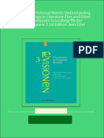 Characters in Fictional Worlds Understanding Imaginary Beings in Literature Film and Other Media Revisionen Grundbegriffe Der Literaturtheorie 3 1st Edition Jens Eder Download PDF