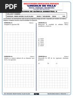 Quimica 1ero Secundaria II Bimestre 10-07-23