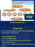 Decontamination Steps