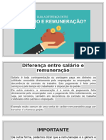 Remuneração e Salário