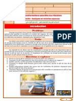 5chi PROF Transformations Associées Aux Réactions Acido - Basiques en Solution Aqueuse