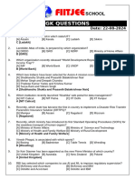 GK Questions - Fa1