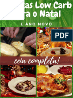 Receitas Low Carb para o Natal e Ano Novo