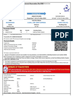 JBP Abkp Express Chair Car (CC) : Electronic Reserva On Slip (ERS)