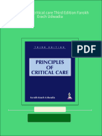 Principles of Critical Care Third Edition Farokh Erach Udwadia All Chapter Instant Download