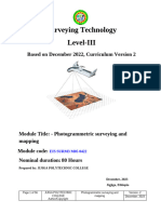 Photogrammetry Surveying