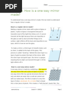 6.1 Lesson 4 Handout Reading How Is