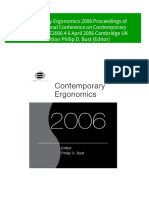 Instant ebooks textbook Contemporary Ergonomics 2006 Proceedings of the International Conference on Contemporary Ergonomics CE2006 4 6 April 2006 Cambridge UK 1st Edition Philip D. Bust (Editor) download all chapters