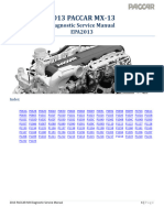 PACCAR MX-13 EPA2013 Diagnostic Manual - P062A To P1223 - Wk19