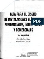 Guia para El Disec3b1o de Instalaciones Electricas Residenciales Industriales y Comerciales