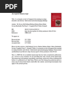 A Systematic Review of Temporal Discounting in Eating Disorders and Obesity