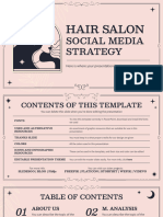 Hair Salon Social Media Strategy by Slidesgo