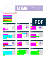 Calendrier Formation Initiale BTS ProDent 2024 - 2025 - LMM 1A À AURLOM