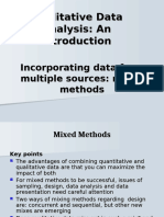 Mixed Method Analysis