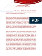 Código Penal Federal Última Publicación: 08/05/2023