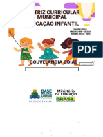 Referencial Curricular Da Educacao Infantil de Gouvelandia 2023 2024