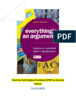 Everything's An Argument 9th Edition PDF