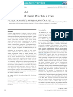 (2010) The Significance of Vitamin D For Fish - A Review