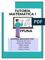 Tutoría Matemática I - 01-06-2024