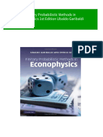 Finitary Probabilistic Methods in Econophysics 1st Edition Ubaldo Garibaldi All Chapter Instant Download