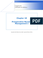 6 - Preoperative, Interoperative and Postoperative Care I