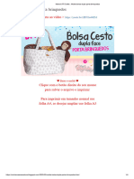 Maria & Fê Crafts Molde Bolsa Dupla Porta Brinquedos