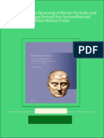 From Face To Face Recarving of Roman Portraits and The Late Antique Portrait Arts Second Revised Edition Marina Prusac