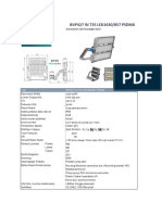 ArenaVision BVP417 & BVP427 G3 Specsheet Used