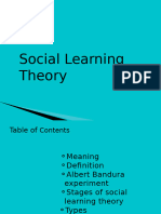 Social Learning Theory