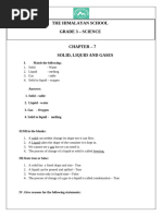 Chapter 7 Science Answers