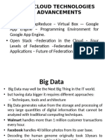 Unit V Cloud Technologies and Advancements