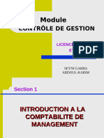 Contrôle de Gestion