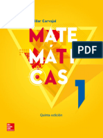 Matemáticas 1, Cuellar