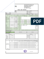 Trial Mix Report: Tbas Constructions