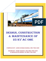 Design, Construction & Maintenance of 25 KV AC OHE