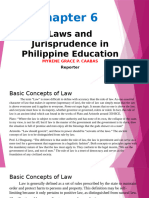 CHAPTER 6-Introduction To Law and Branches of Law in Education