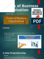 Unit 3 Ppt-Business Organisation