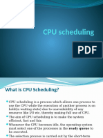 LPU CSE 316 Unit 2 CPU Scheduling