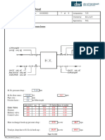 HEX+Fittings Pressure Drop