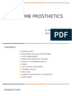 Upper Limb Prosthetics