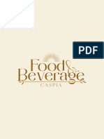 CASPIA Food & Beverage