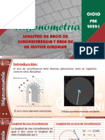 Semana 1.2 - Longitud, Arco de Circunferencia y Sector Circular