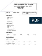 Class 7, Science, Chapter 11 (Answer Key)