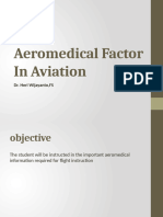 Aeromedical Factor in Aviation