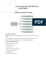 Instrumental Analysis For Process Industries