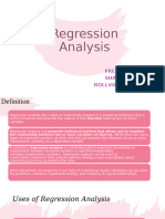 Regression Analysis Presentation