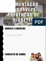 Alimentação Saudável e Prevenção de Diabetes