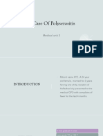 A Case of Polyserositis